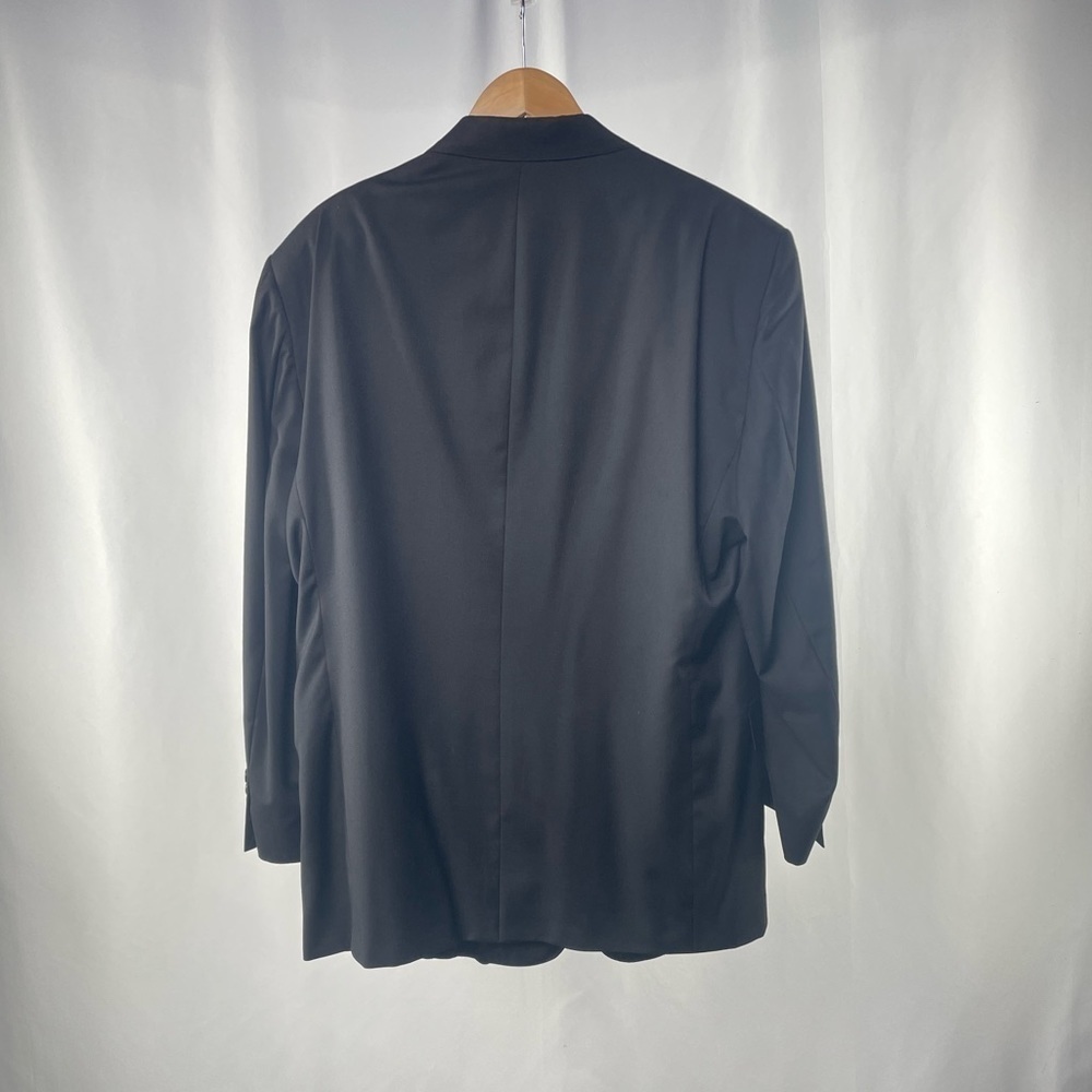 Daniel Cremieux Loro Piana 3 Button Blazer in Black Size 46R - Picture 2 of 6
